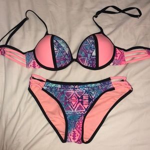 PINKY ORANGE BIKINI